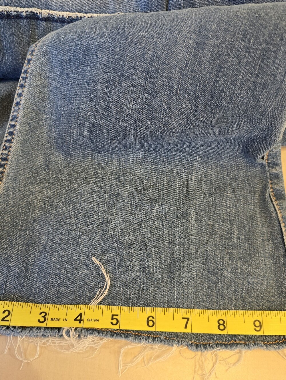 {3R/ 26W 31L} Hollister High Rise Flare Y2K Patchwork Stretchy Jeans - Picture 15 of 16